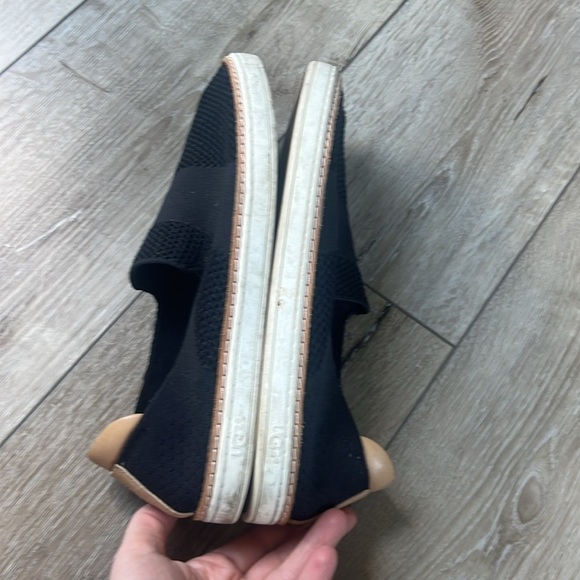 UGG Sammy Knit Slip On Sneakers Black Stretch - Picture 7 of 9
